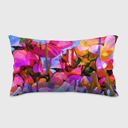 Подушка-антистресс Красочный летний цветочный паттерн Summer color pa, цвет: 3D-принт