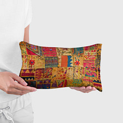 Подушка-антистресс Пэчворк Лоскутное одеяло Patchwork Quilt, цвет: 3D-принт — фото 2