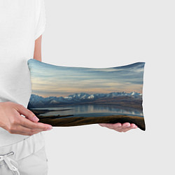 Подушка-антистресс Горы озеро природа, цвет: 3D-принт — фото 2