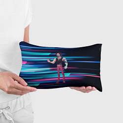 Подушка-антистресс Johnny Джонни Cyberpunk, цвет: 3D-принт — фото 2
