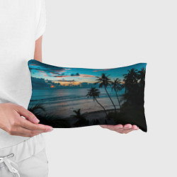 Подушка-антистресс Вечерний остров, цвет: 3D-принт — фото 2