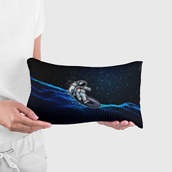 Подушка-антистресс Космонавт на серфинге, цвет: 3D-принт — фото 2