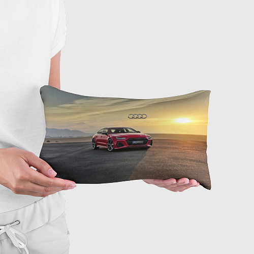Подушка-антистресс Audi RS 7 на закате солнца Audi RS 7 at sunset / 3D-принт – фото 3