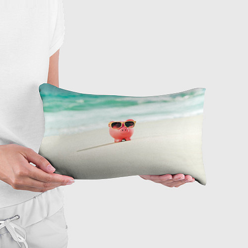 Подушка-антистресс Свинка на отдыхе / 3D-принт – фото 3