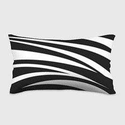 Подушка-антистресс Зебра чёрные и белые полосы, цвет: 3D-принт