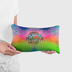 Подушка-антистресс Продавец арбузов на машине, цвет: 3D-принт — фото 2