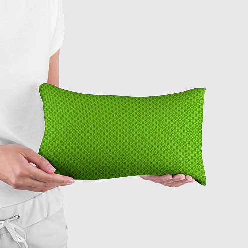 Подушка-антистресс Зеленые ячейки текстура / 3D-принт – фото 3