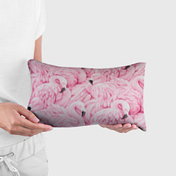 Подушка-антистресс Pink Flamingos, цвет: 3D-принт — фото 2
