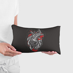 Подушка-антистресс Механическое сердце стимпанк, цвет: 3D-принт — фото 2