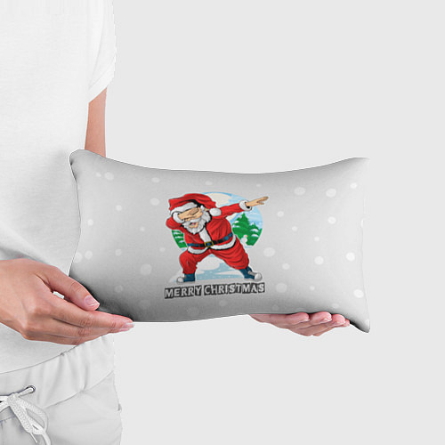 Подушка-антистресс Dab Santa Merry Christmas / 3D-принт – фото 3