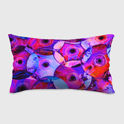 Подушка-антистресс Диски CD - паттерн, цвет: 3D-принт