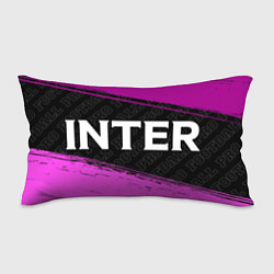Подушка-антистресс Inter pro football: надпись и символ, цвет: 3D-принт