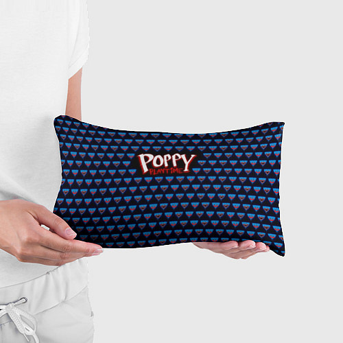 Подушка-антистресс Poppy Playtime - Huggy Wuggy Pattern / 3D-принт – фото 3