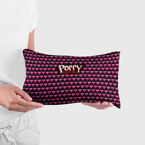 Подушка-антистресс Poppy Playtime - Kissy Missy Pattern - Huggy Wuggy / 3D-принт – фото 3