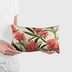 Подушка-антистресс Олеандр Элегантные цветы, цвет: 3D-принт — фото 2