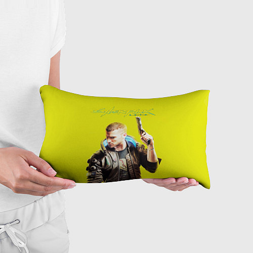 Подушка-антистресс Cyberpunk 2077 - персонажи / 3D-принт – фото 3