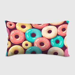 Подушка-антистресс Пончики и только пончики, цвет: 3D-принт