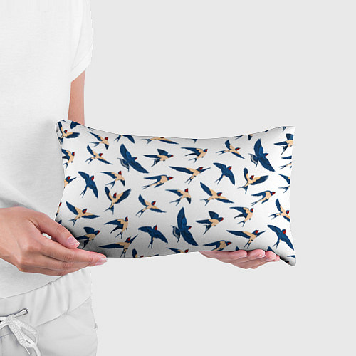 Подушка-антистресс Ласточки парят в небе / 3D-принт – фото 3