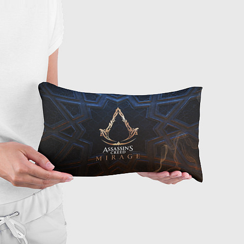 Подушка-антистресс Assassins creed mirage logo / 3D-принт – фото 3