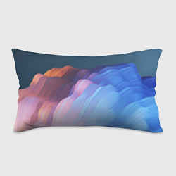 Подушка-антистресс Волнообразные абстрактные субстанции, цвет: 3D-принт