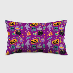 Подушка-антистресс Happy Halloween - holiday pattern, цвет: 3D-принт