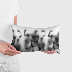 Подушка-антистресс Bodies inside behind a white wall, цвет: 3D-принт — фото 2