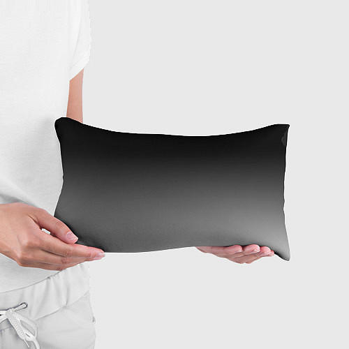 Подушка-антистресс Серый градиент / 3D-принт – фото 3