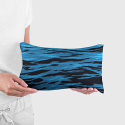 Подушка-антистресс Волны Камуфляж, цвет: 3D-принт — фото 2