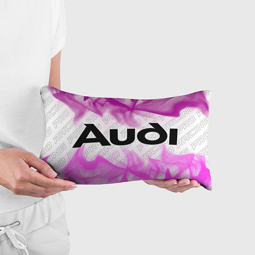 Подушка-антистресс Audi pro racing: надпись и символ / 3D-принт – фото 3