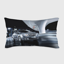 Подушка-антистресс Buick в ночном городе, цвет: 3D-принт