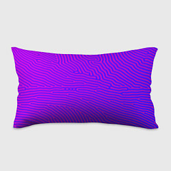 Подушка-антистресс Фиолетовые линии, цвет: 3D-принт