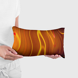 Подушка-антистресс Пламенная абстракция, цвет: 3D-принт — фото 2