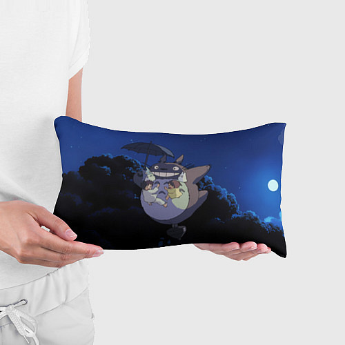 Подушка-антистресс Night flight Totoro / 3D-принт – фото 3