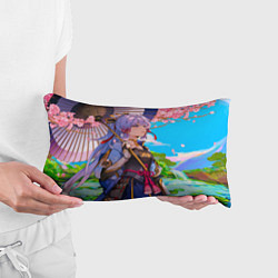 Подушка-антистресс Аяка с зонтиком, цвет: 3D-принт — фото 2