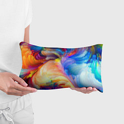 Подушка-антистресс Неоновое перо, цвет: 3D-принт — фото 2