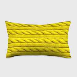 Подушка-антистресс Жёлтый свитер - Осень-Зима 2028, цвет: 3D-принт