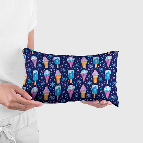 Подушка-антистресс Новогоднее мороженое / 3D-принт – фото 3