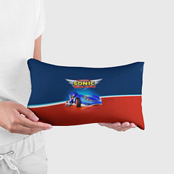 Подушка-антистресс Team Sonic Racing - Ёжик и его точило, цвет: 3D-принт — фото 2