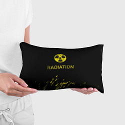 Подушка-антистресс Radiation - радиационная опасность, цвет: 3D-принт — фото 2