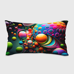 Подушка-антистресс Абстрактные космические шары, цвет: 3D-принт