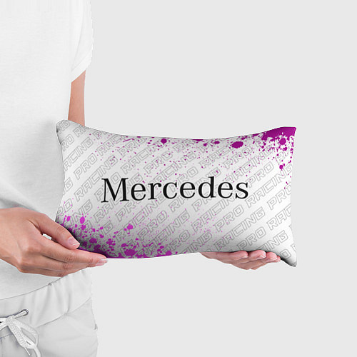 Подушка-антистресс Mercedes pro racing: надпись и символ / 3D-принт – фото 3