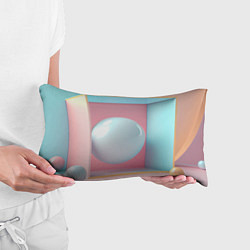 Подушка-антистресс Минимализм - объёмные геометрические фигуры, цвет: 3D-принт — фото 2