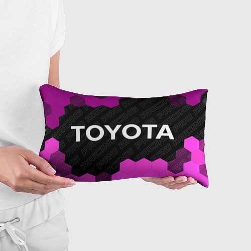 Подушка-антистресс Toyota pro racing: надпись и символ / 3D-принт – фото 3