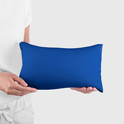Подушка-антистресс Плетёная синяя ткань - паттерн, цвет: 3D-принт — фото 2