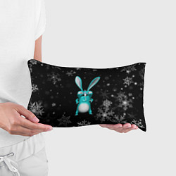 Подушка-антистресс Cheeky rabbit celebrates the new year, цвет: 3D-принт — фото 2