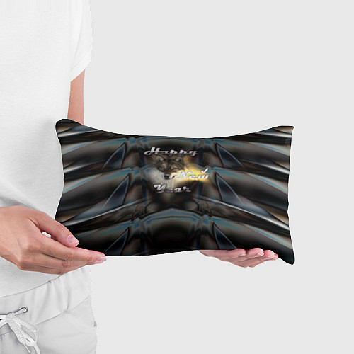 Подушка-антистресс Happy New Year - волк / 3D-принт – фото 3