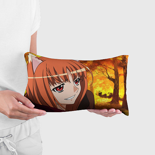 Подушка-антистресс Spice and Wolf - autumn / 3D-принт – фото 3