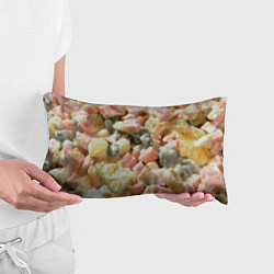 Подушка-антистресс Салат оливье, цвет: 3D-принт — фото 2