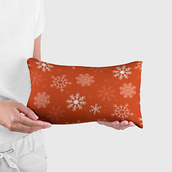 Подушка-антистресс Orange snow, цвет: 3D-принт — фото 2