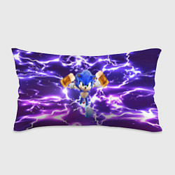 Подушка-антистресс Соник с пивом бежит на праздник, цвет: 3D-принт